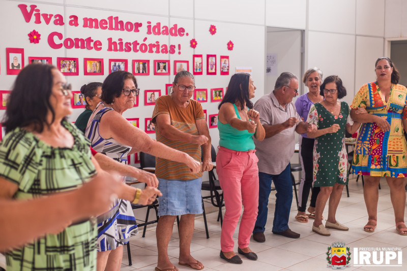 Finalização das atividades de 2022, com os idosos.