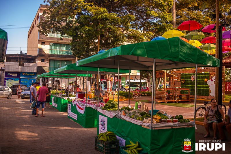 Entrega de novas barracas, para os Feirantes da Feira da Agricultura Familiar