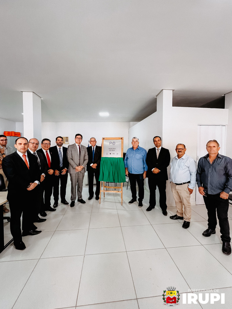 Inauguração do Ponto de Inclusão Digital (PID) em Irupi