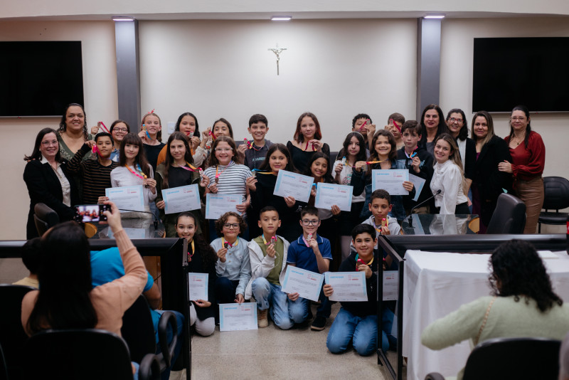 Premiação Olimpíadas Mirim - EMEIEF Sonia Maria Faria Pinheiro