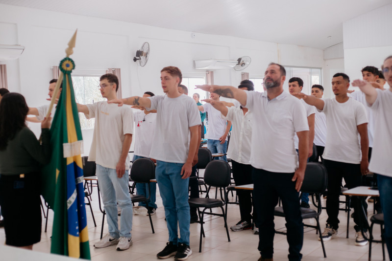 Cerimônia de Juramento à bandeira