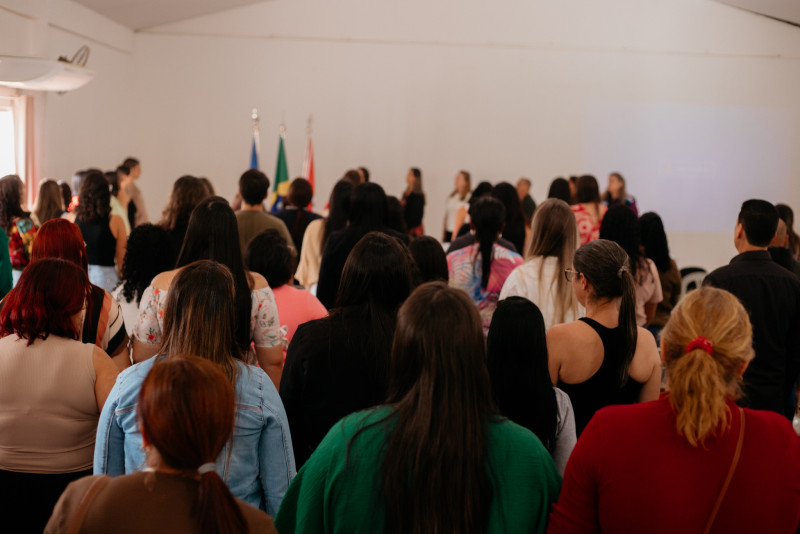 Palestra enfrentamento à violência contra a mulher