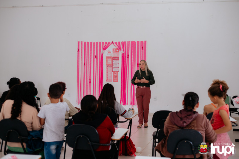Palestra Outubro Rosa - Mulheres PAIF