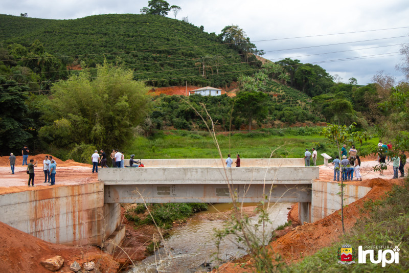 Inauguração da Nova Ponte no Córrego Barra do Recreio