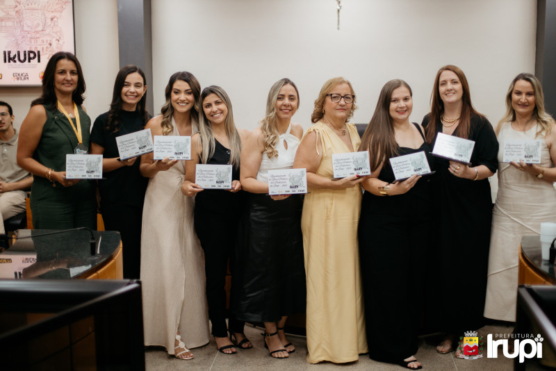 Cerimônia de Premiação de Boas Práticas dos Professores de Irupi