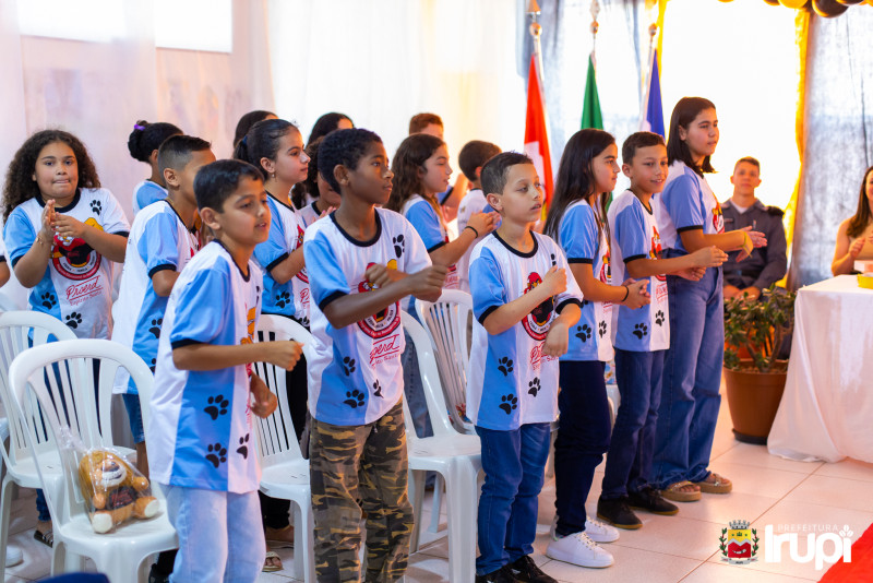 Formatura PROERD Escola Valdecy Afonso Moreira