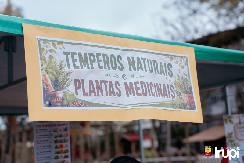 Feira de Temperos Naturais e Plantas Medicinais - Agrinho - EMEIEF Valdecy Afonso Moreira