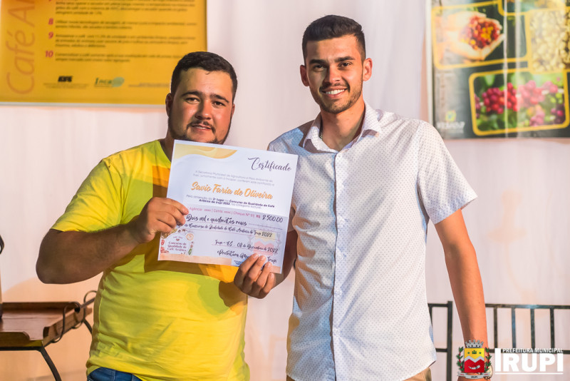 Premiação do Concurso de Qualidade de Café Arábica 2022