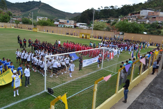 Abertura da 12ª Copa de Futebol Juvenil