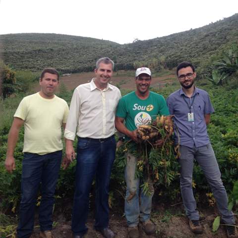 Cresce  diversificação e aumento da renda de produtores em Irupi