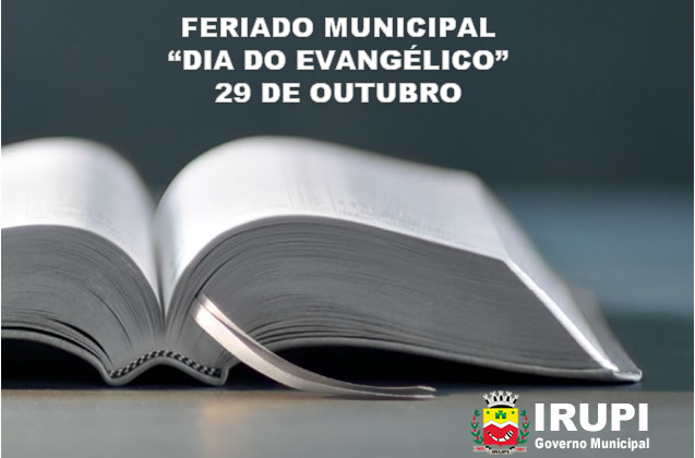 “Dia do Evangélico” passa a ser comemorado no dia 29 de outubro