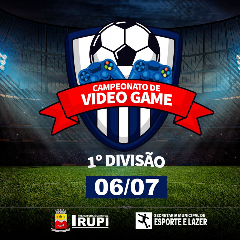 Secretaria de Esportes e Lazer, promove segundo campeonato de Videogame de Irupi