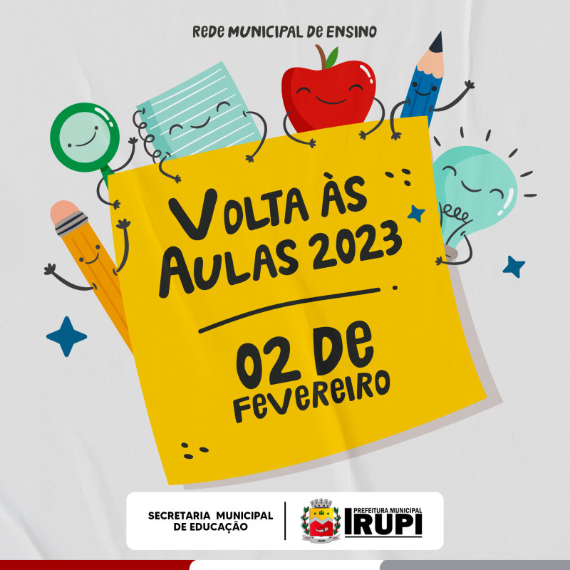 Volta às aulas - 2023