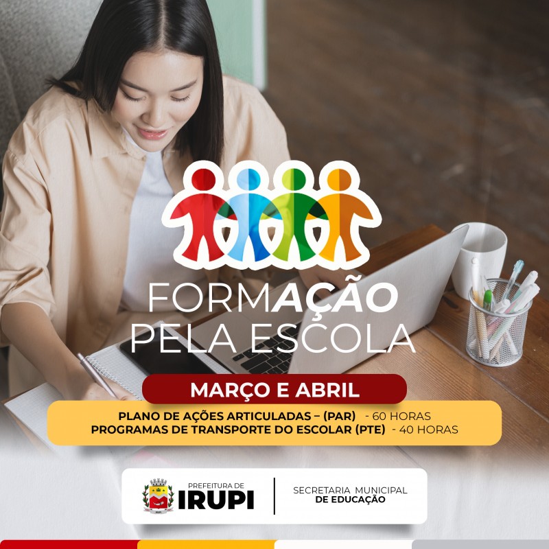 Programa Formação pela Escola - Março e Abril