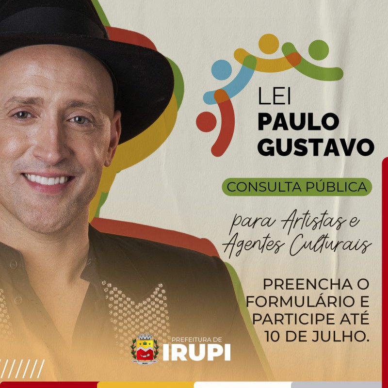 Consulta Pública - Lei Paulo Gustavo