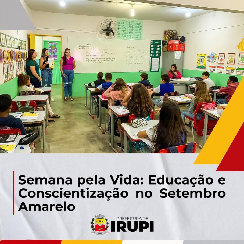 Semana Pela Vida: Educação e Conscientização no Setembro Amarelo