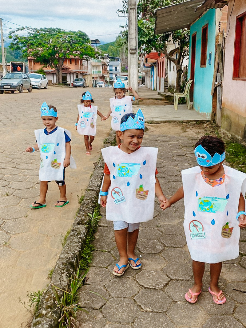 Escolas municipais estão com foco na conscientização e na luta contra a dengue.