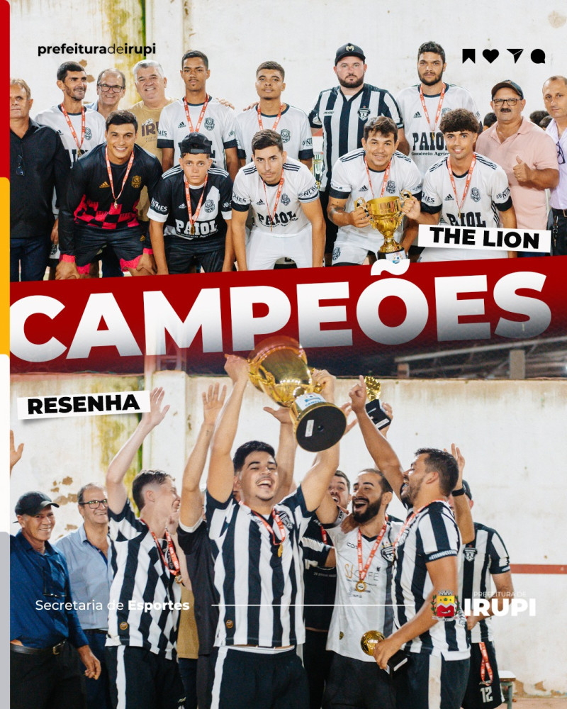 Secretaria de Esportes realiza a grande final do campeonato municipal de futsal