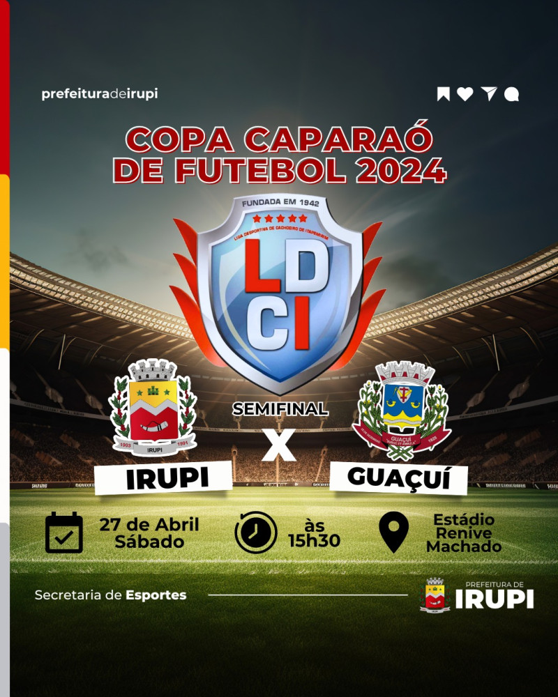 Semifinal Copa Caparaó de Futebol 2024