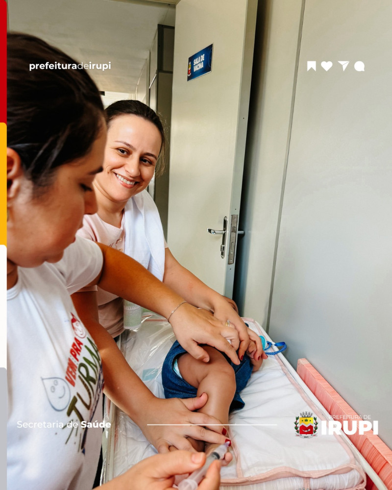 Intensivão de Vacinação realizado na UBS Domingos Alípio Vicente