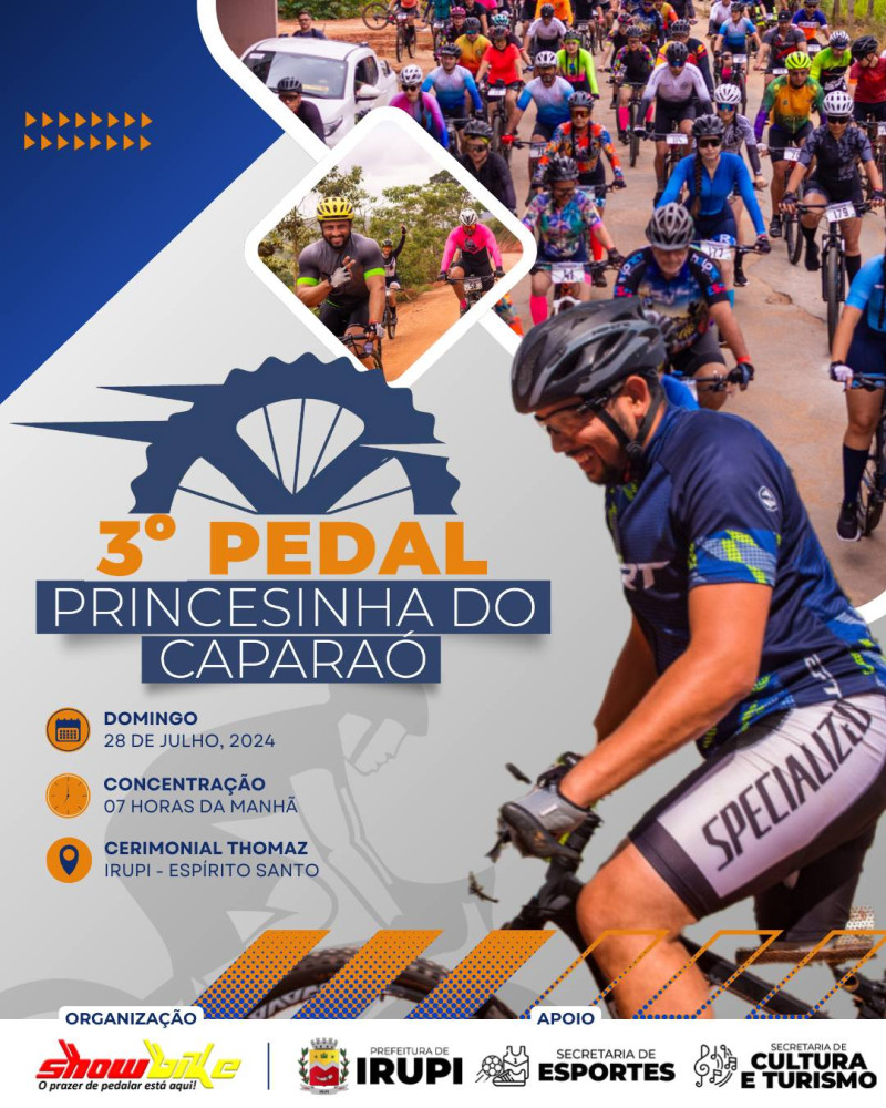 Vem aí: 3° Pedal Princesinha do Caparaó