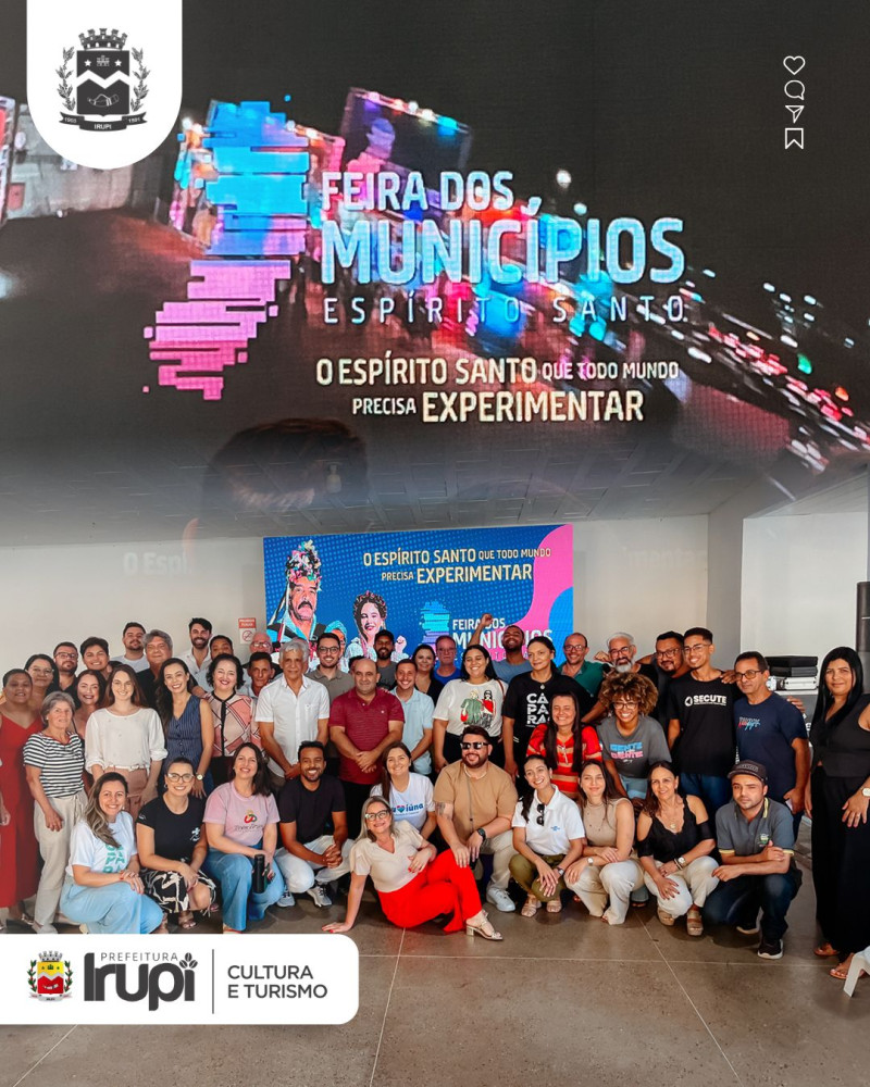 Irupi marca presença no Lançamento Regional da Feira dos Municípios 2025