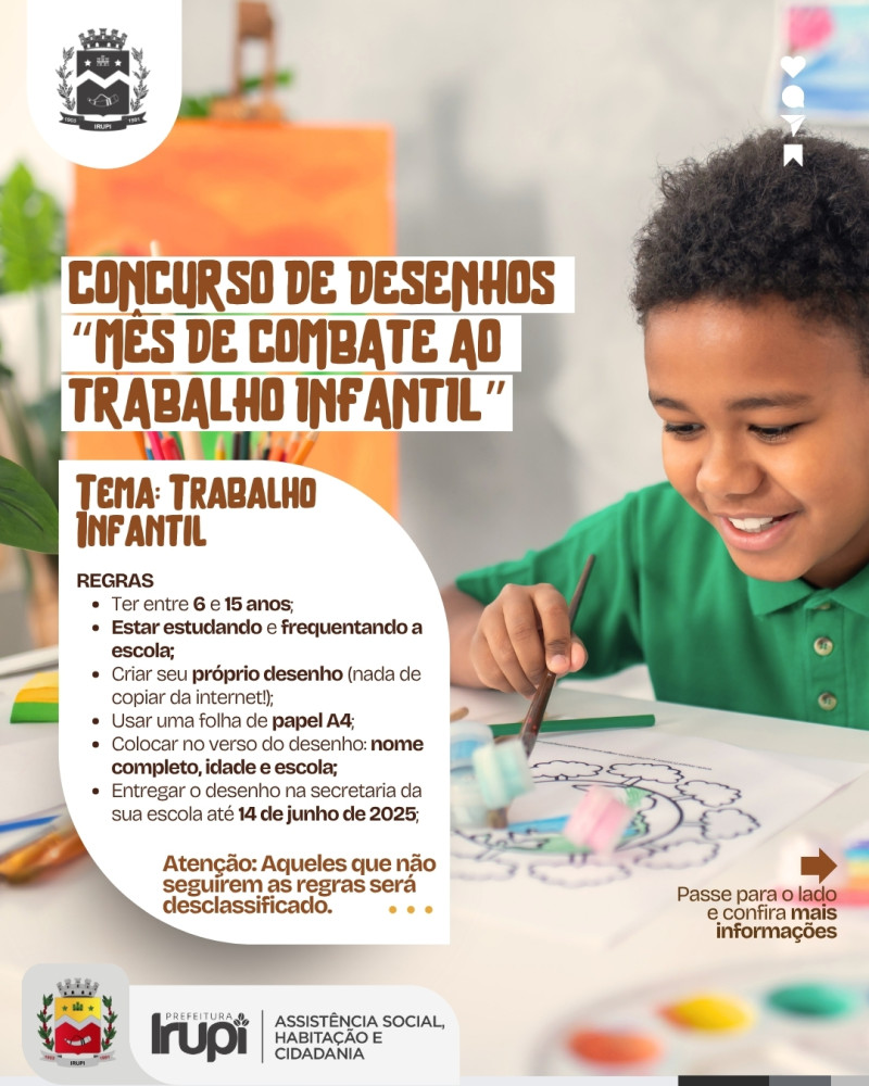 Concurso de Desenhos com o tema 