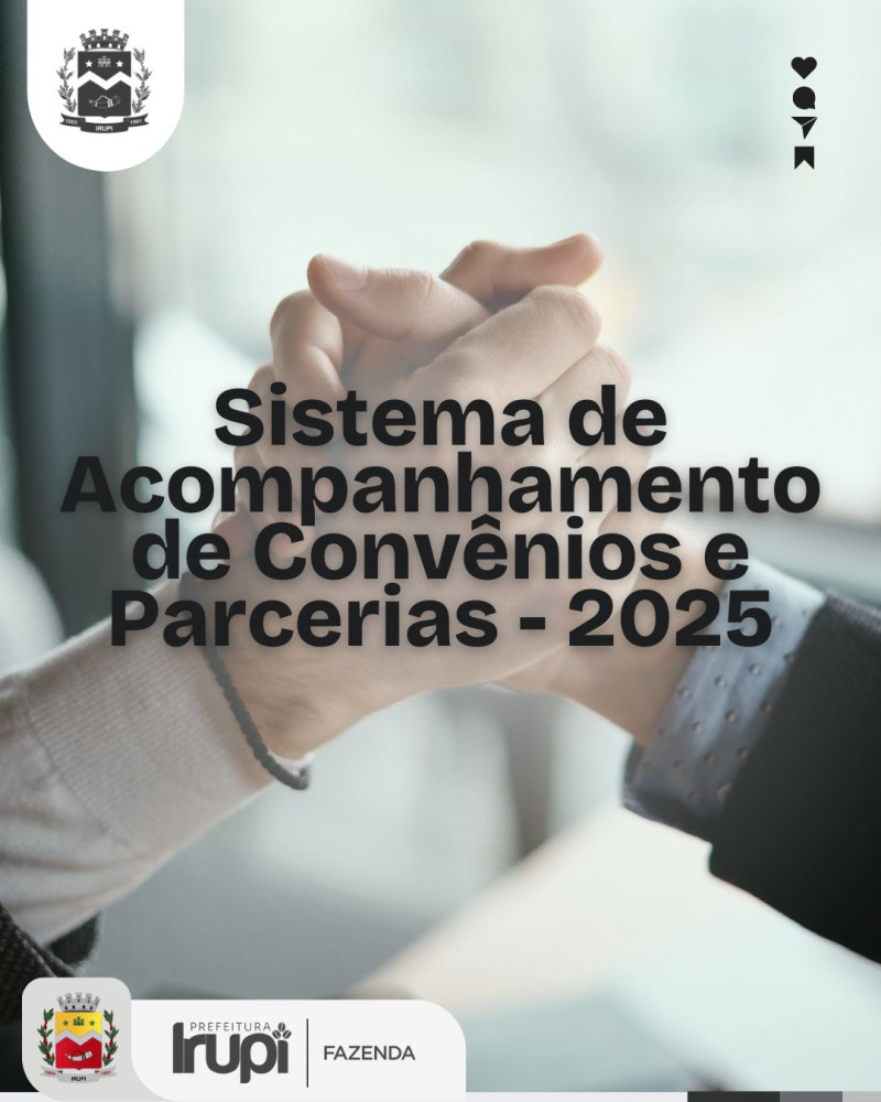 Sistema de Acompanhamento de Convênios e Parcerias - 2025