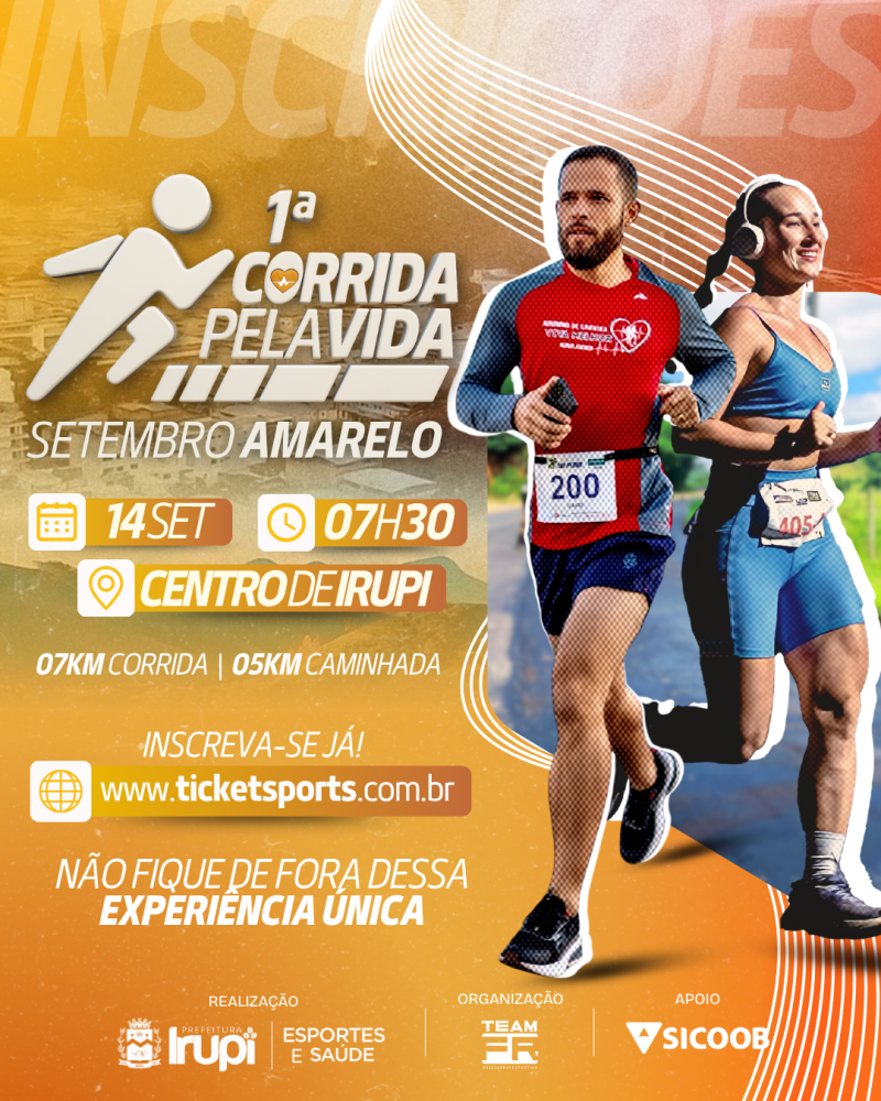 1ª Corrida pela Vida - Irupi