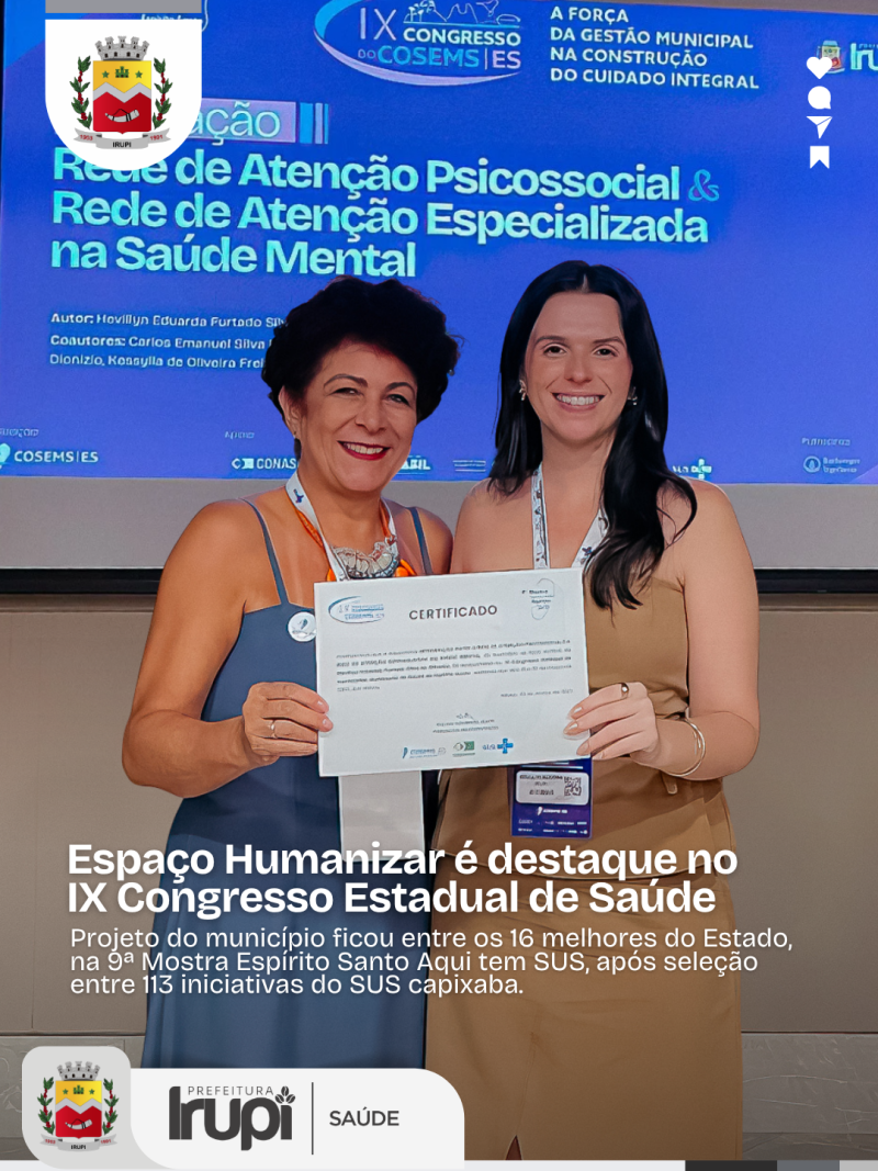 Espaço Humanizar é destaque no IX Congresso Estadual de Saúde